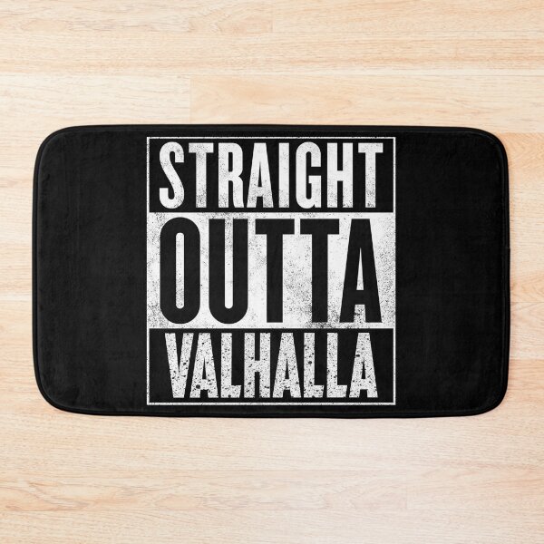 Item preview, Straight Outta Valhalla Vikings designed and sold by T-shirt-Designs.