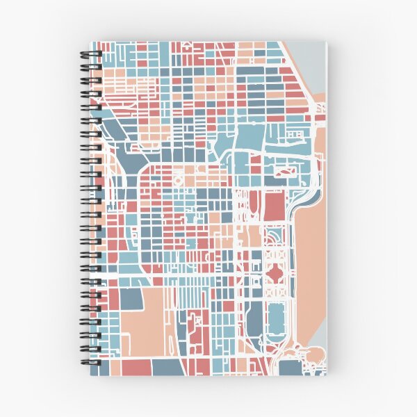 Item preview, Chicago downtown map designed and sold by AnnaGo.