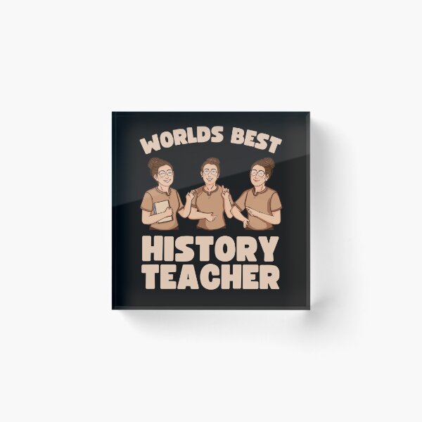 Item preview, Worlds Best History Teacher Female designed and sold by to-esu.