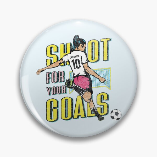 Item preview, Shoot For Your Goals (Women's Soccer) designed and sold by Numero14.