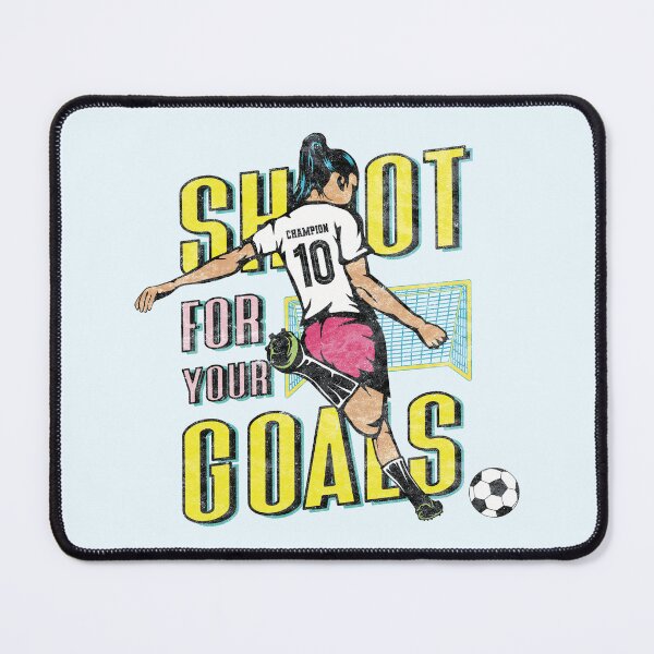 Item preview, Shoot For Your Goals (Women's Soccer) designed and sold by Numero14.