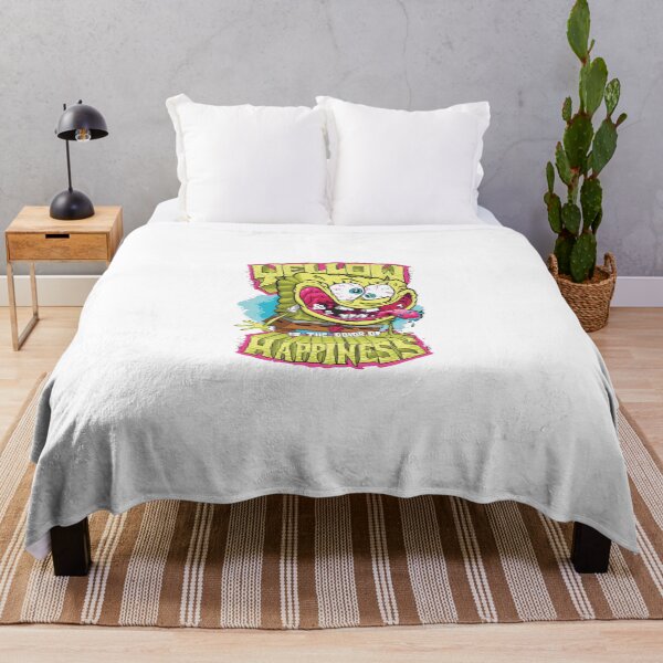 Vista previa del artículo con la obra «Bob Esponja Felicidad Amarilla», diseñado y vendido por TrendyLuxShop.