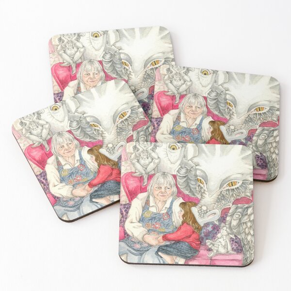 Item preview, Story telling with Granny from The Faeries Tea Party designed and sold by MagicMythLegend.
