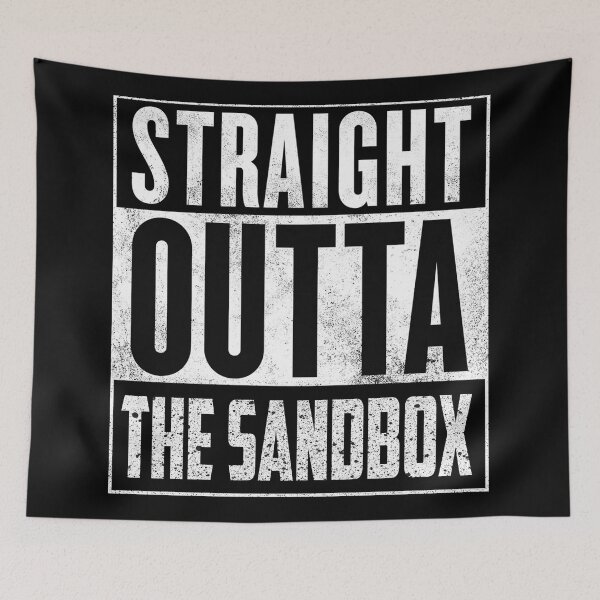 Item preview, Straight Outta The Sandbox designed and sold by T-shirt-Designs.