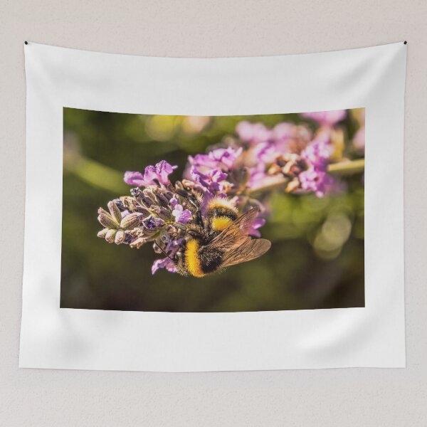Item preview, #59 Bumble Bee on a Lavender Flower designed and sold by phutball.