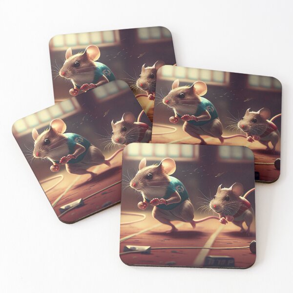 Item preview, Mice Pushing Their Limits: A Marathon Journey designed and sold by LukeAiWalker.