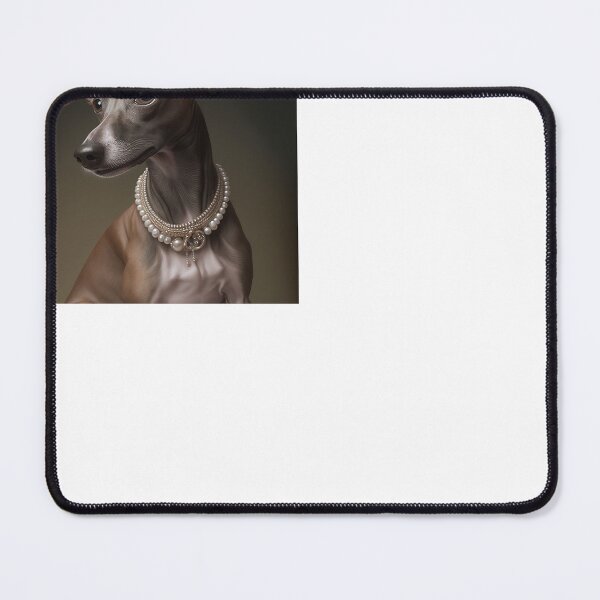 Item preview, portrait of italian-greyhound dog designed and sold by tinkertailorart.