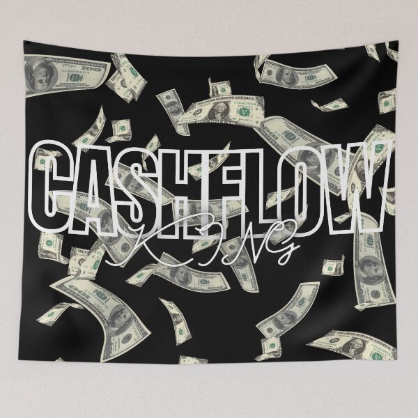 Item preview, CASHFLOW KING poster modified 2 designed and sold by KingsManKind.