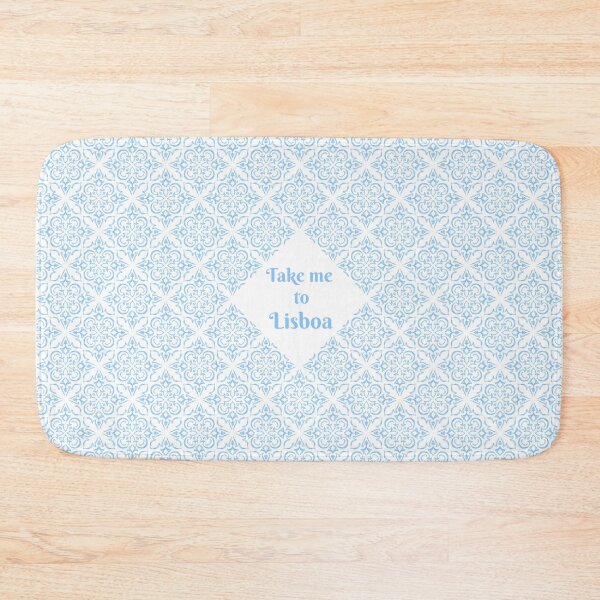 Item preview, Take me to Lisboa - azulejos design - relaxing patterns perfect for calm and chill moments like yoga or meditation designed and sold by Fanaticos.