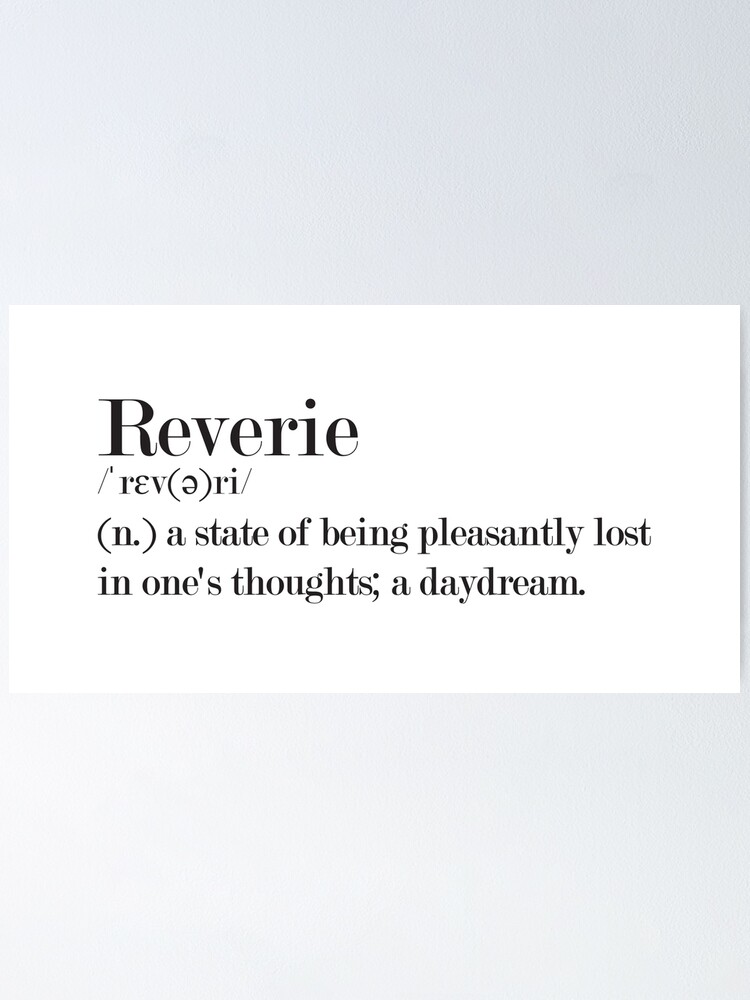 reverie-beautiful-word-definition-typewriter-poster-for-sale-by