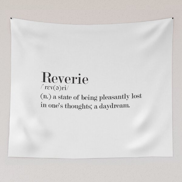 Item preview, Reverie - Beautiful Word Definition  - Typewriter designed and sold by Zooone.