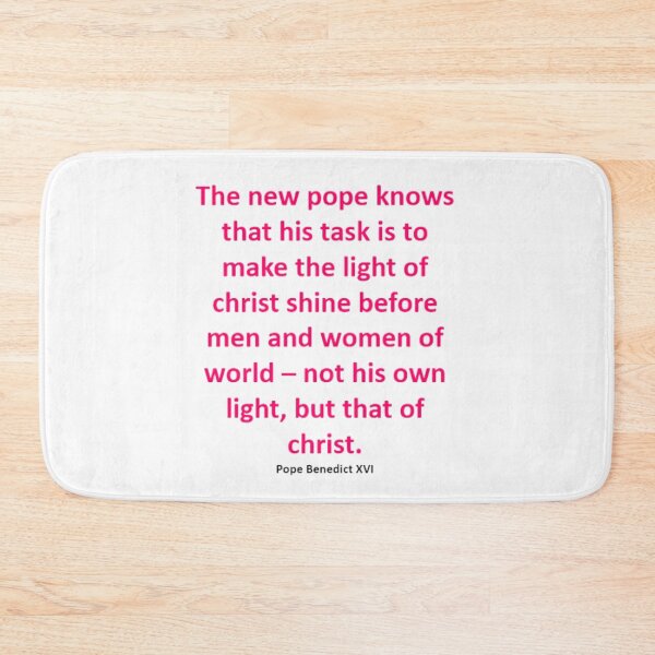 Item preview, Quote from Pope Benedict XVI designed and sold by Artistedesign.