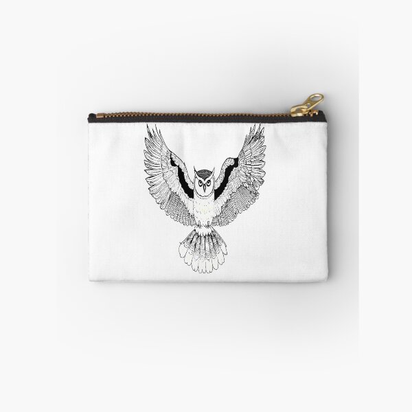 Item preview, Flying Owl drawing designed and sold by CottagePop.