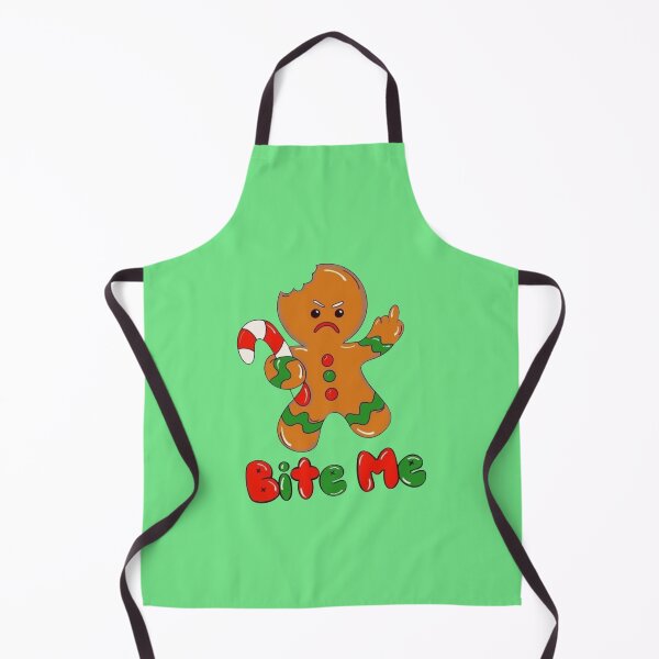 Item preview, Bite me Gingerbread designed and sold by TrendyLuxShop.