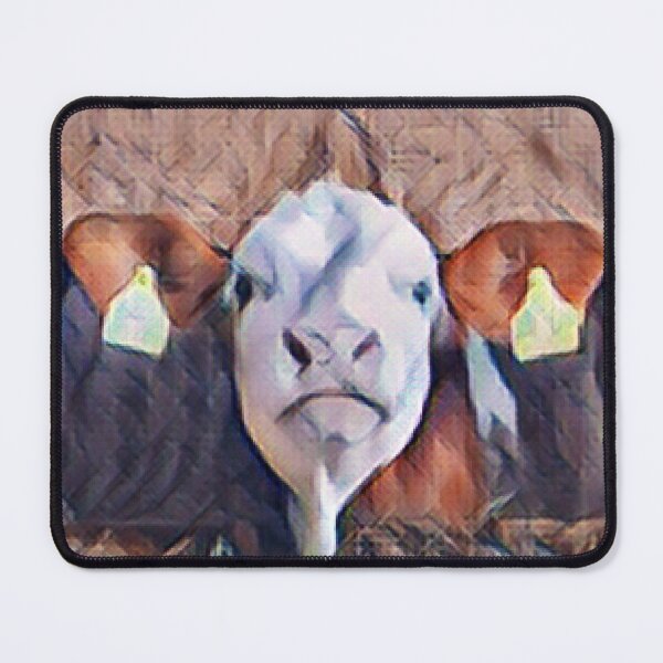 Item preview, Cute close up Brown baby farm cow Baby Cow head designed and sold by FarmsteadAcers.