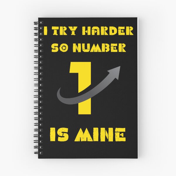 Item preview, I try harder so number one is mine. designed and sold by ConradoBullhead.