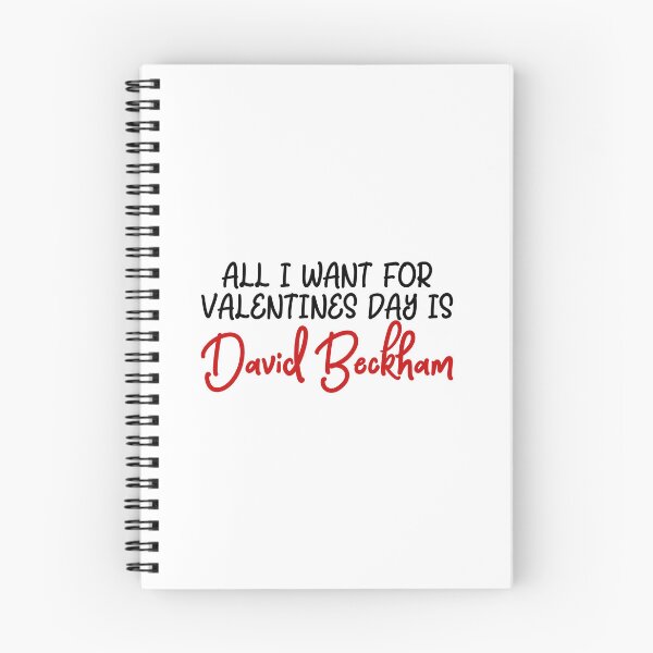 Item preview, All I want for Valentines Day is David Beckham designed and sold by doodle189.