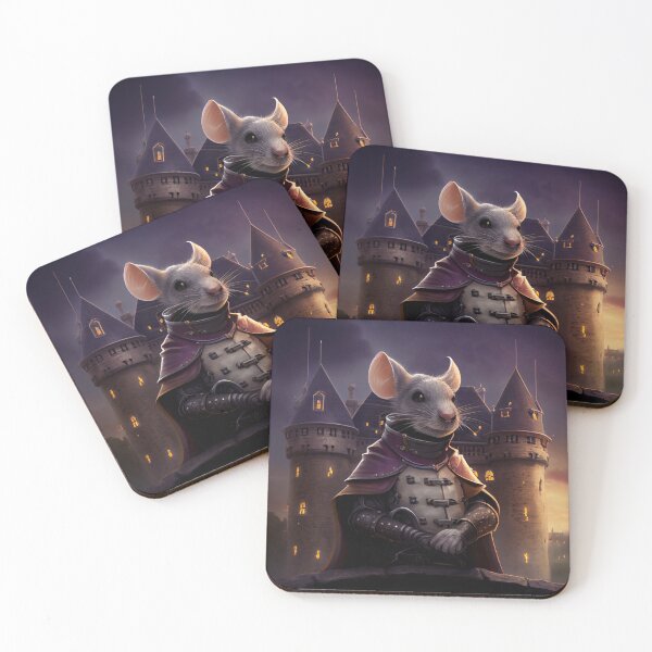 Item preview, Tiny Sheriff: Mouse Guardian of the Castle designed and sold by LukeAiWalker.