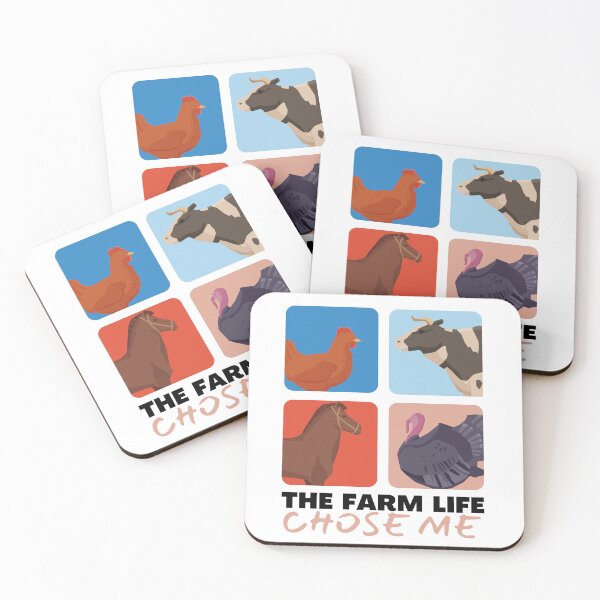 Item preview, Farm life choose me Cute cartoon farm animals designed and sold by FarmsteadAcers.