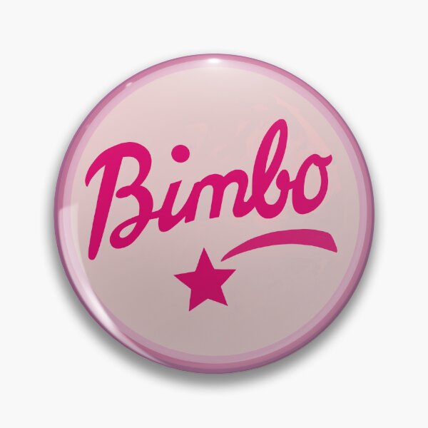 Item preview, Bimbo Pink Badge Of Honor Retro Style designed and sold by doodlingjay.