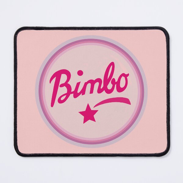 Item preview, Bimbo Pink Badge Of Honor Retro Style designed and sold by doodlingjay.