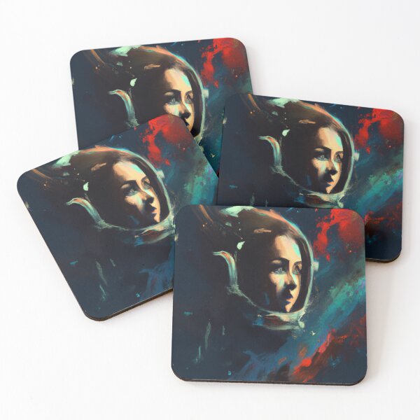 Item preview, Abstract Painting of an Astronaut designed and sold by We-Rise.