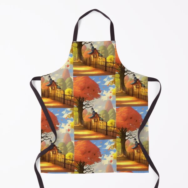 Item preview, Countryside along the autumn road designed and sold by PSYCO-art.