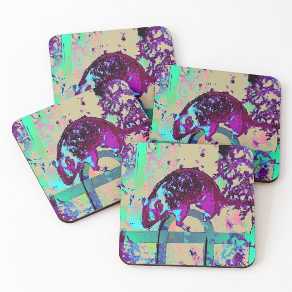 Item preview, Little Psychedelic Party Possum designed and sold by Geoff Treagus.