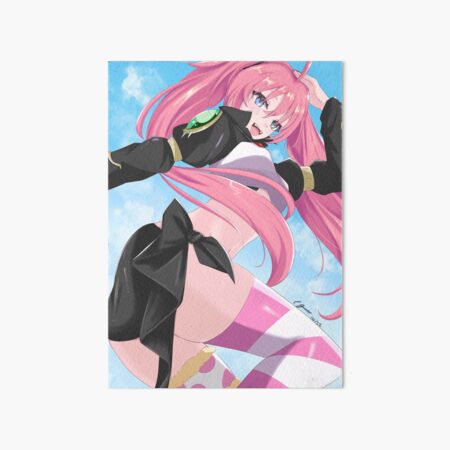 Anime Slime Girl - Nana Art Board Print for Sale by DreamOfBunnies