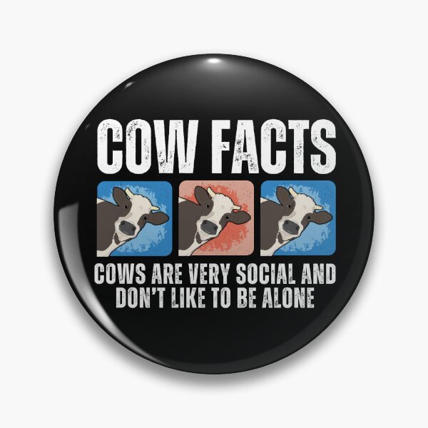Item preview, Fun Facts about cows Cows are social creatures Cows are friends designed and sold by FarmsteadAcers.