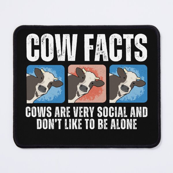 Item preview, Fun Facts about cows Cows are social creatures Cows are friends designed and sold by FarmsteadAcers.
