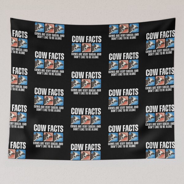 Item preview, Fun Facts about cows Cows are social creatures Cows are friends designed and sold by FarmsteadAcers.