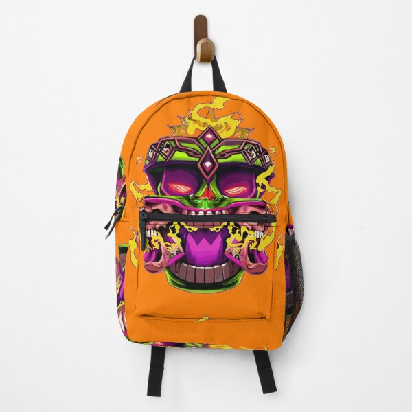 Aperçu de l'œuvre Crâne de Tiki fou créée et vendue par DistortedBrain.