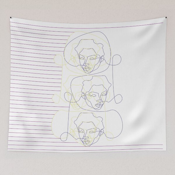 Item preview, Lined Faces  designed and sold by Reinaluna.