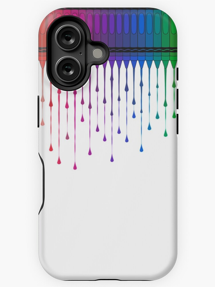 Thumbnail 1 of 4, iPhone Case, Melting Crayons designed and sold by IAmPaul.