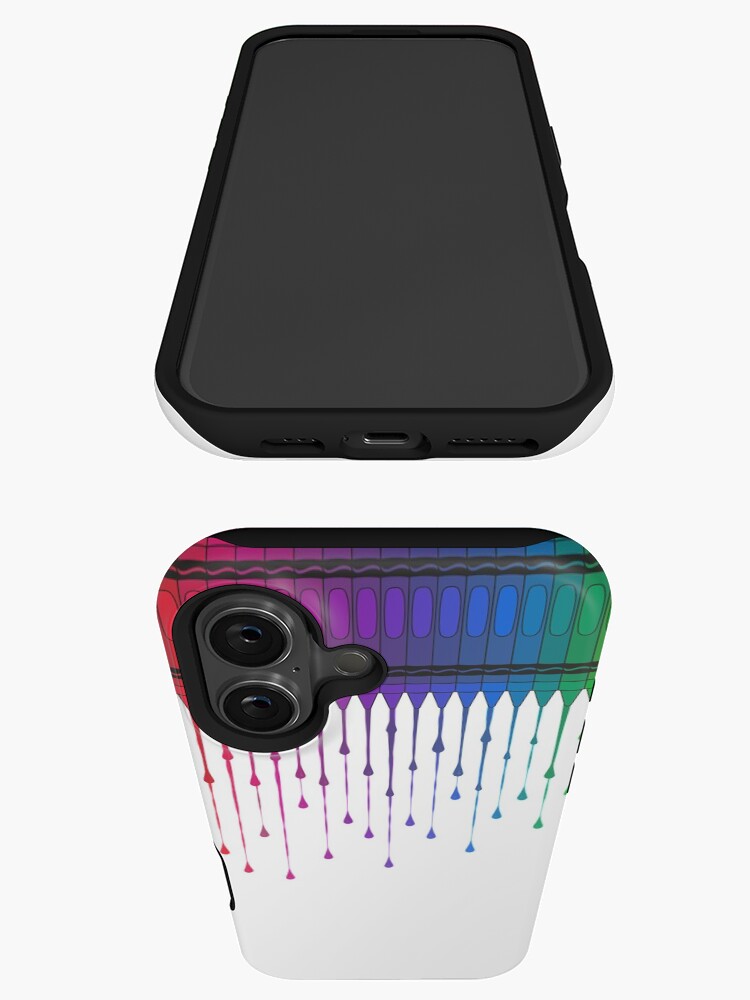 Thumbnail 3 of 4, iPhone Case, Melting Crayons designed and sold by IAmPaul.