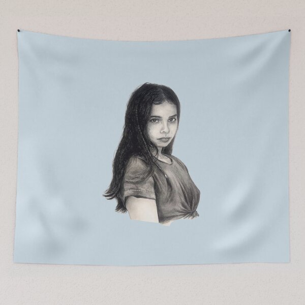 Item preview, Hope Sandoval pencil drawing designed and sold by Abedoncury.