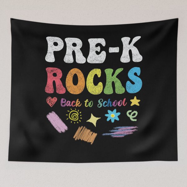Item preview, Pre-kindergarten Back To School Rainbow Crayon Student Teacher designed and sold by miraclemaker.