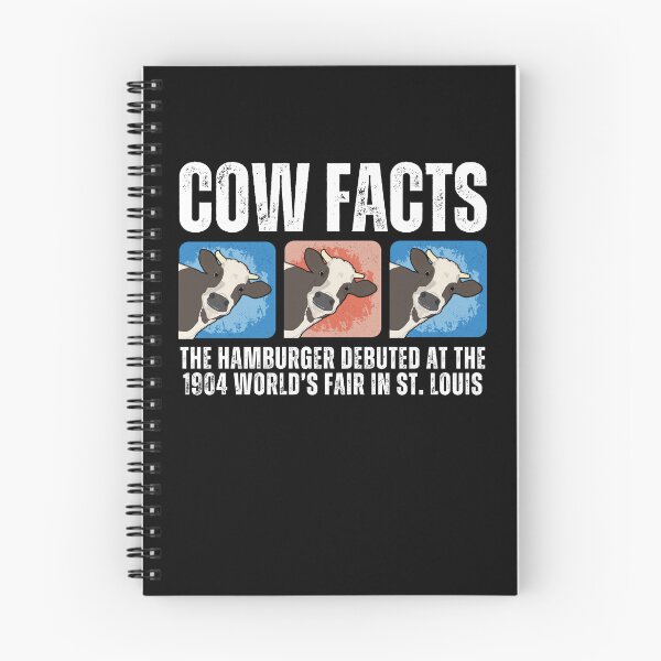 Item preview, Fun Facts about cows Hamburger Debut in what year designed and sold by FarmsteadAcers.