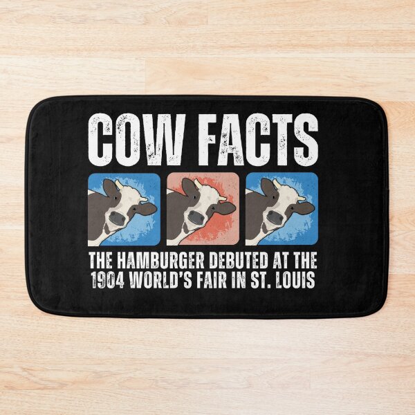 Item preview, Fun Facts about cows Hamburger Debut in what year designed and sold by FarmsteadAcers.
