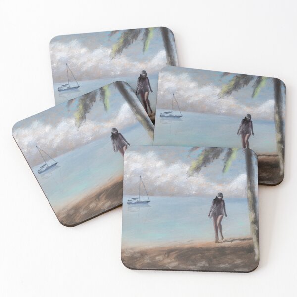 Item preview, Tropical Beach designed and sold by TheArtCave.
