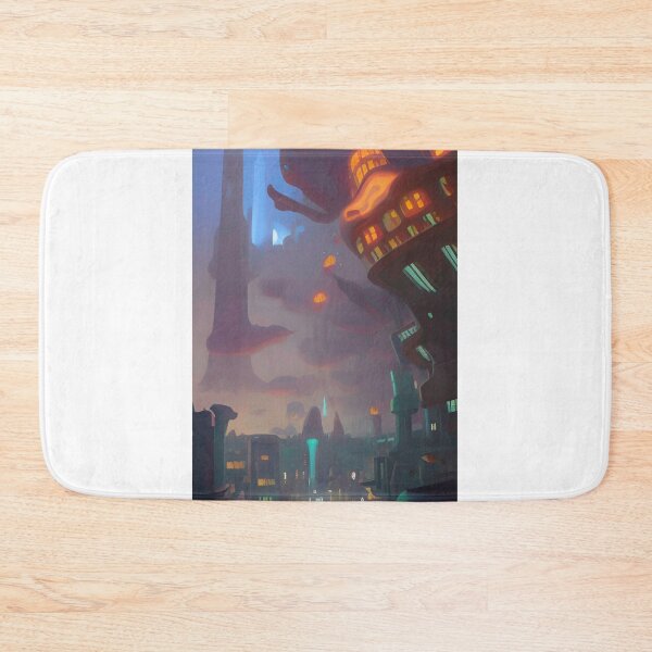 Item preview, The Futuristic Fantasy City. designed and sold by SHALOXX.