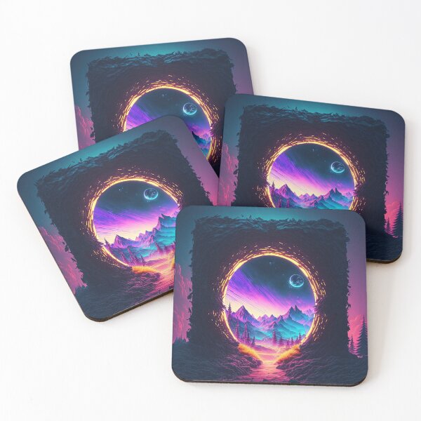 Artikelvorschau, Neon Dreams of a Distant World entworfen und verkauft von Mullet Monkey.