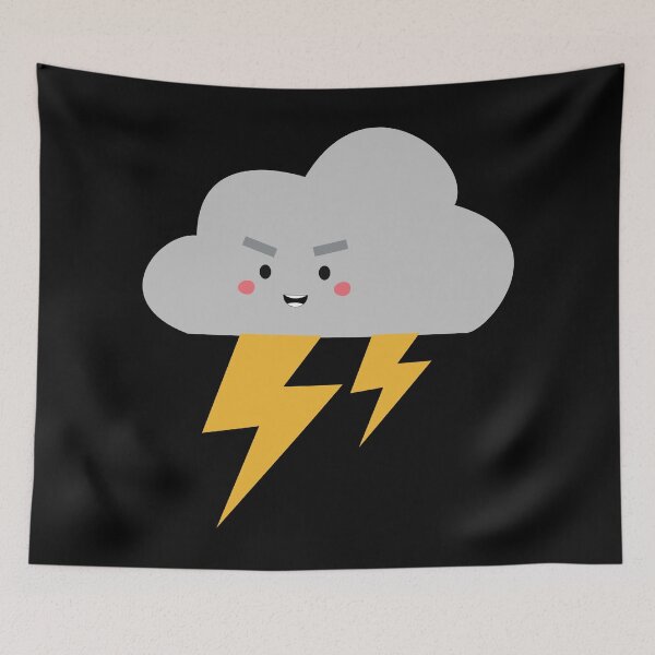 Item preview, The Most Cute Rowdy Thunder Bolt designed and sold by Sugarpuffdesign.