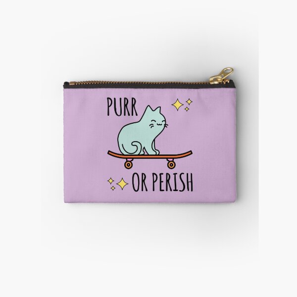 Item preview, Purr or Perish Cute & Cool Skater Cat Miaw designed and sold by electrovista.