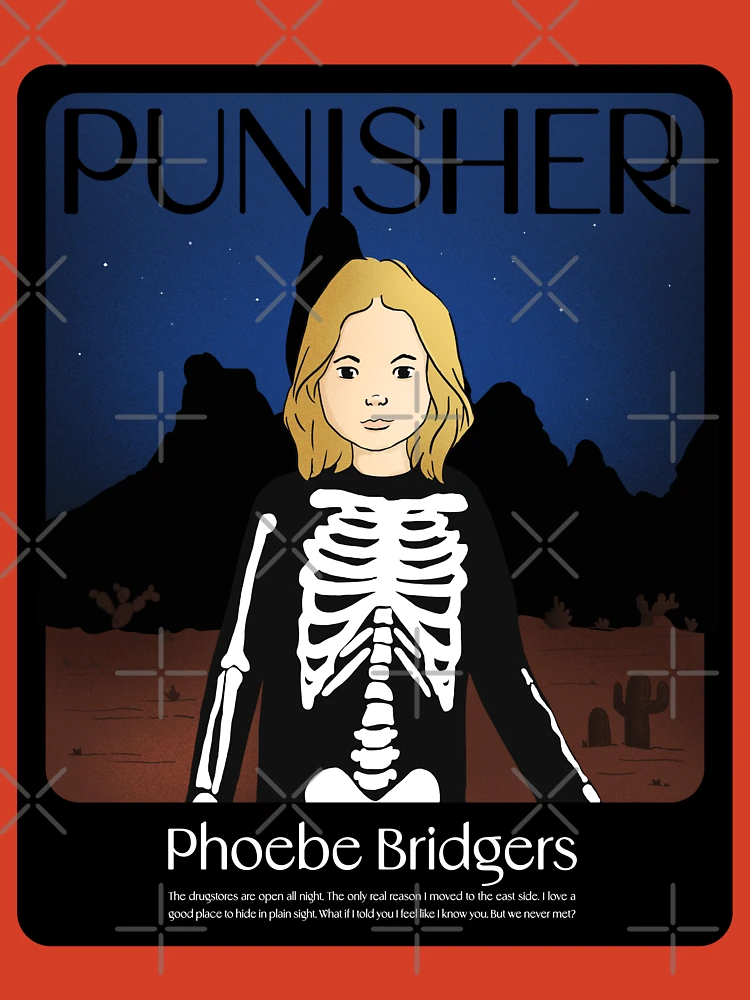 Punisher Phoebe Bridgers Poster Album Gift for Fans - Happy Place