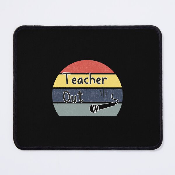Item preview, Funny Teacher Appreciation End of School Year Mic Drop Out, Teacher Out, End of School Year, Teacher Out Mic Drop Out Appreciation designed and sold by RedArtsDesign.
