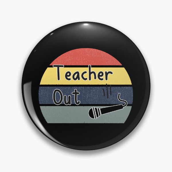 Item preview, Funny Teacher Appreciation End of School Year Mic Drop Out, Teacher Out, End of School Year, Teacher Out Mic Drop Out Appreciation designed and sold by RedArtsDesign.