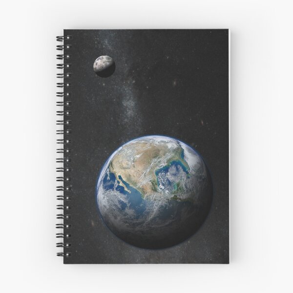 Item preview, Tierra desde el espacio con hermosa luna designed and sold by professorguru.