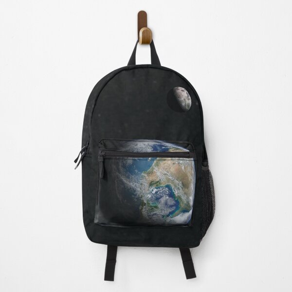 Item preview, Earth from space with beautiful moon designed and sold by professorguru.